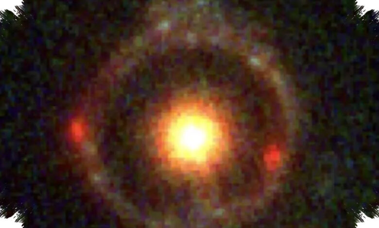 Cincin Einstein dalam Bidikan James Webb, Cahaya Galaksi Purba Tersingkap