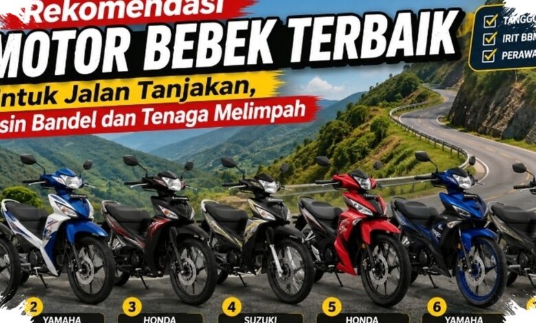 7 Motor Bekas Rp5 Jutaan, Pilihan Tangguh untuk Tanjakan dan Angkut Barang Berat