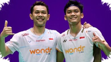 Tanpa Coba Arena, Fajar/Fikri Menangi Laga Sulit dan Lolos ke 16 Besar China Open
