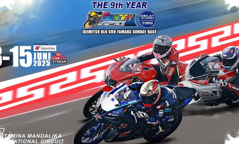 Euforia Yamaha Sunday Race di Mandalika Memuncak, Hampir 300 Starter Panaskan 15 Kelas