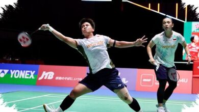 Ana/Trias dan Amri/Nita Tumbang, Ganda Putri dan Campuran Tinggal Satu
