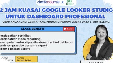 Data Menumpuk Tak Lagi Buntu, Kelas 2 Jam Ini Ajak Bikin Dashboard Profesional