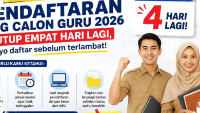 PPG Calon Guru 2026 Masih Dibuka, Pendidikan Dua Semester Ditanggung Pemerintah